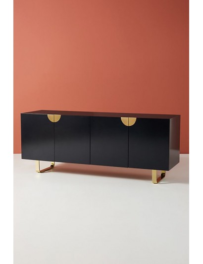 Crater console table