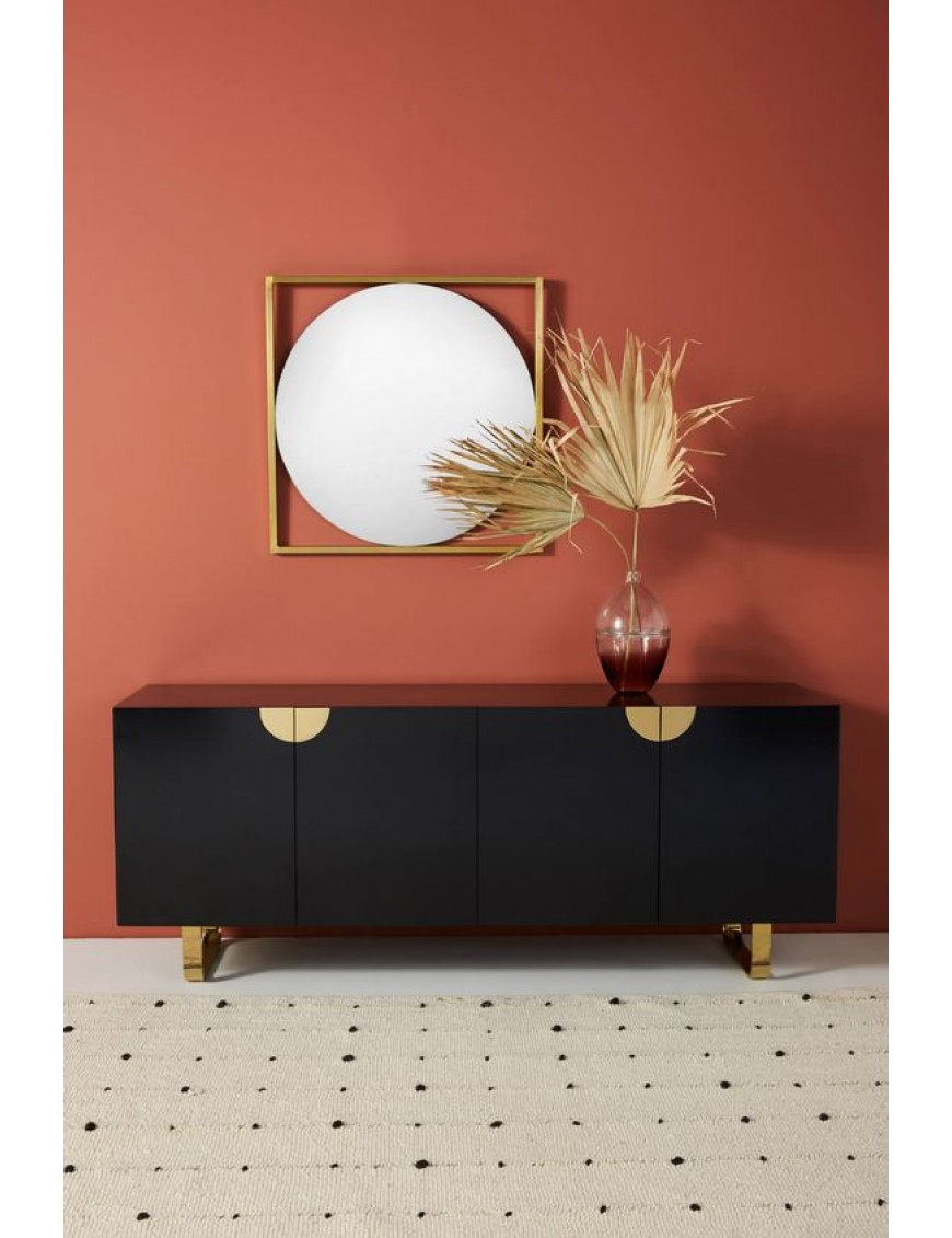 Crater console table
